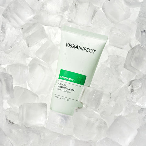 Veganifect Green Barley Aloe Cooldown Wrapping Peel-Off Pack 20ml