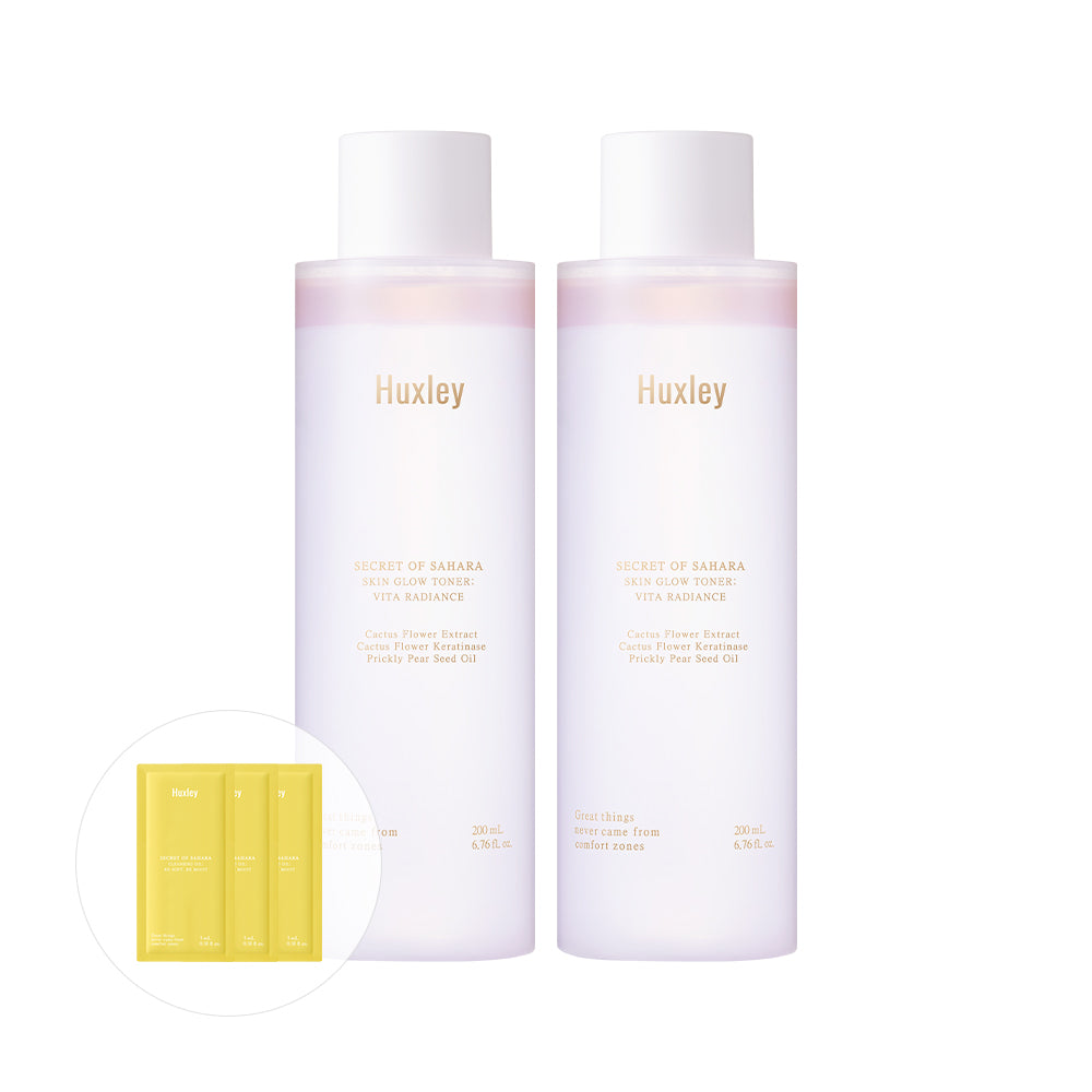 Huxley Skin Glow Toner Vita Radiance 200ml (2-Pack)