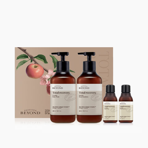 BEYOND Total Recovery Creamy Body Set - Body Wash 300ml + Body Lotion 300ml