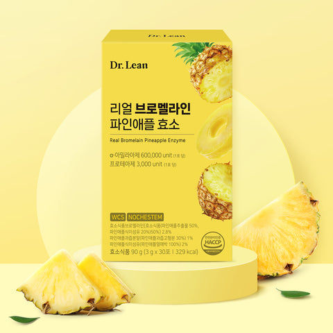 Dr. Lean Real Bromelain Pineapple Enzyme 6 Month Supply