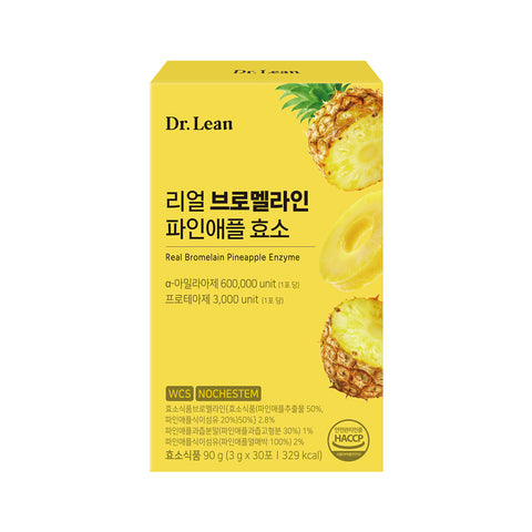 Dr. Lean Real Bromelain Pineapple Enzyme 1 Month Supply