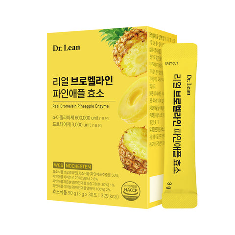 Dr. Lean Real Bromelain Pineapple Enzyme 6 Month Supply