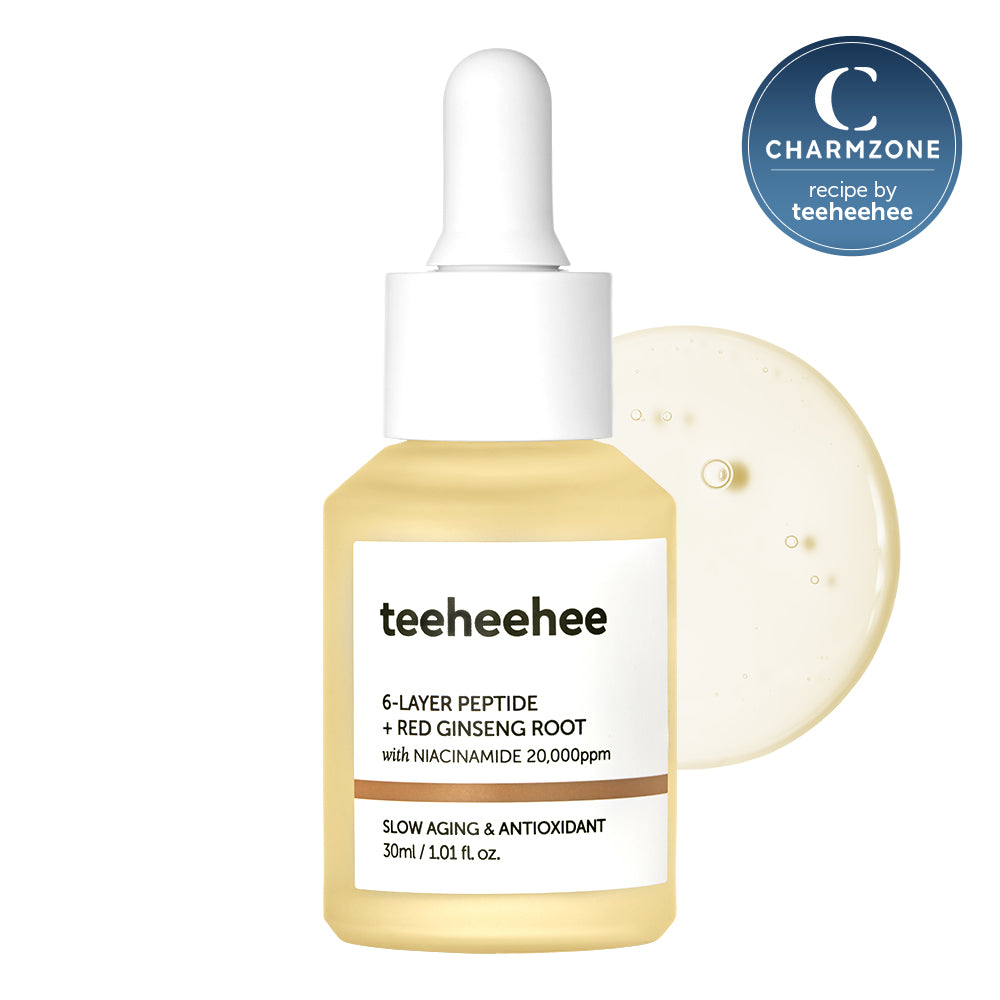 Charmzone Teeheehee Red Ginseng Peptide Bounce-Up Serum 30ml