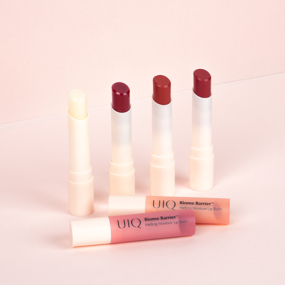 UIQ Biome Barrier Melting Moisture Lip Balm (1pc, choose 1 of 4 shades)