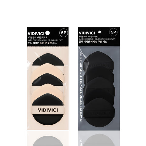 VIDIVICI Perfection Fit Cushion Puff (5-pack)