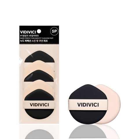 VIDIVICI Perfection Fit Cushion Puff (5-pack)