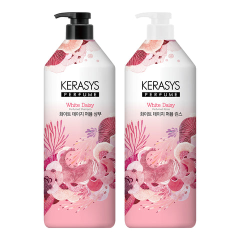 Kerasys Perfume Shampoo 1L x2 - White Daisy (2 Pack)