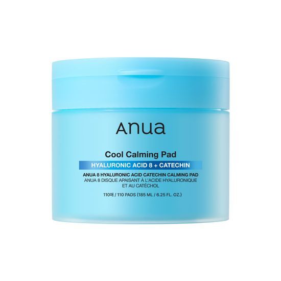 Anua 8 Hyaluronic Acid Catechin Calming Pad 110pads