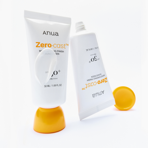 Two tubes of Anua Zero-Cast resin on a white background