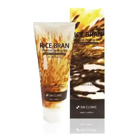 3W CLINIC Rice Bran Moisture Peeling Gel 180ml