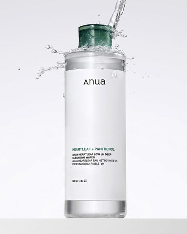 Soonsu Beauty Heartleaf Low pH Deep Cleansing Water packaging design
