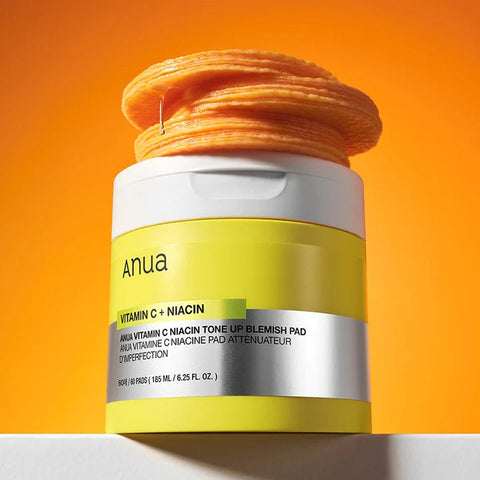 Anua Vitamin C Niacin Tone Up Blemish Pad 180ml 60ea