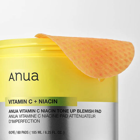 Anua Vitamin C Niacin Tone Up Blemish Pad 180ml 60ea