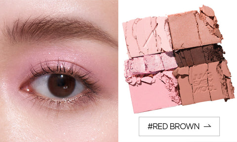 JUNG SAEM MOOL Artist Eye Palette #RED BROWN