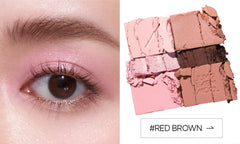 JUNG SAEM MOOL Artist Eye Palette #RED BROWN