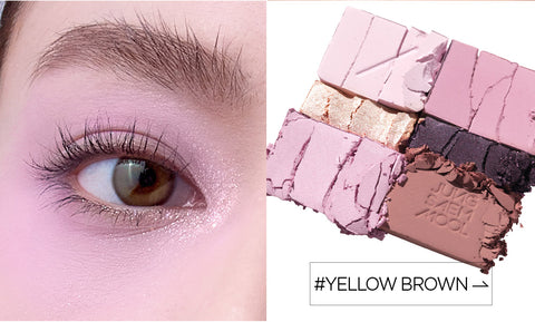 JUNG SAEM MOOL Artist Eye Palette #YELLOW BROWN