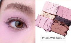 JUNG SAEM MOOL Artist Eye Palette #YELLOW BROWN