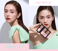 JUNG SAEM MOOL Artist Eye Palette #RED BROWN