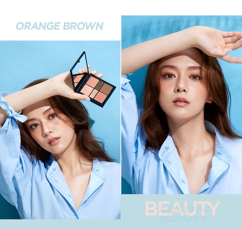 JUNG SAEM MOOL Artist Eye Palette #ORANGE BROWN
