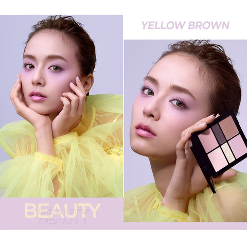 JUNG SAEM MOOL Artist Eye Palette #YELLOW BROWN