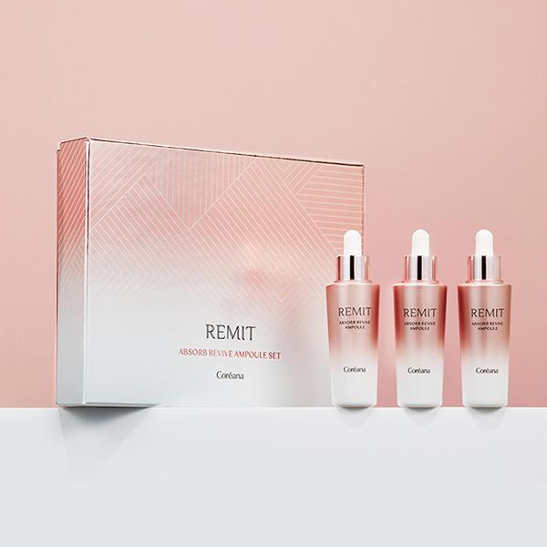 Soonsu Beauty Remit Absorb Revive Ampoule Set  x 3 front view