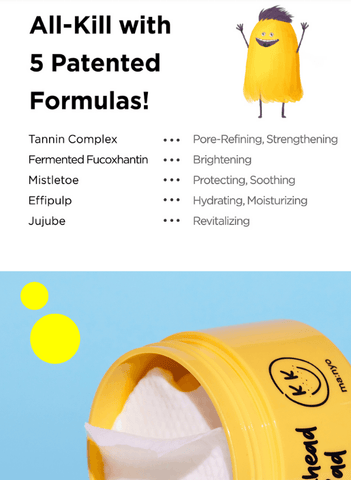 Soonsu Beauty Blackhead Pure Cleansing Oil Kill-Pad 50pads side view