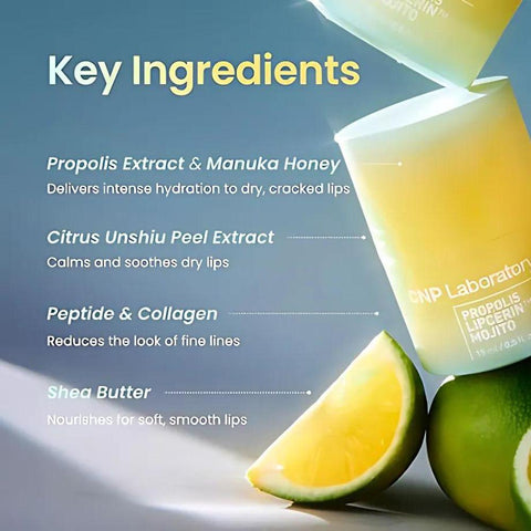 Soonsu Beauty Propolis Lipcerin Mojito side view