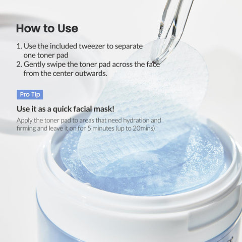 Soonsu Beauty Cera-nol Gel Toner Pad 60pads packaging design