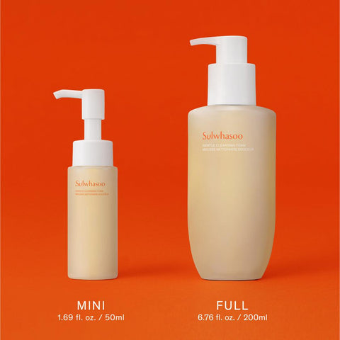 Soonsu Beauty Gentle Cleansing Foam Mini application use
