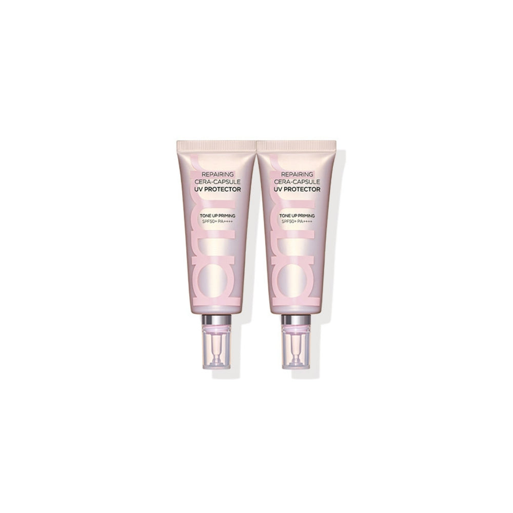 Primera Repairing Cera Capsule UV Protector Tone Up Priming 40ml Double Pack
