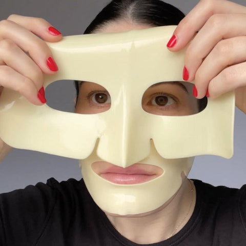 Soonsu Beauty Cryo Rubber??Brightening Face Mask packaging design