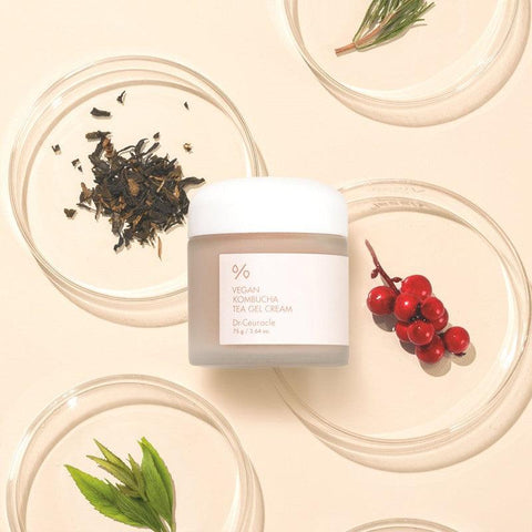 Soonsu Beauty Vegan Kombucha Tea Gel Cream application use