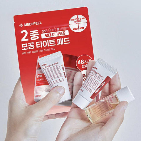Soonsu Beauty Red Lacto Collagen Skincare Trial Kit texture close-up