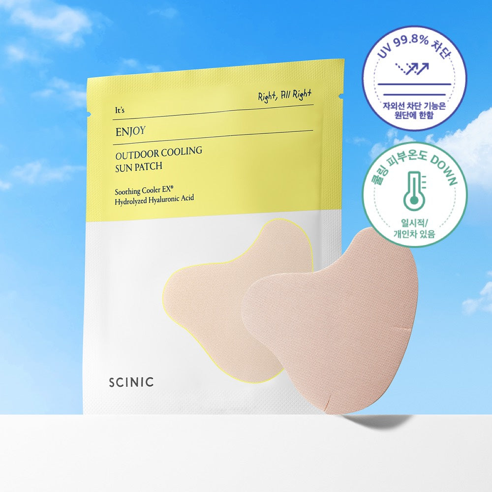 Scinic Enjoy Outdoor Cooling Sun Patch 3.5g x 4 Applications