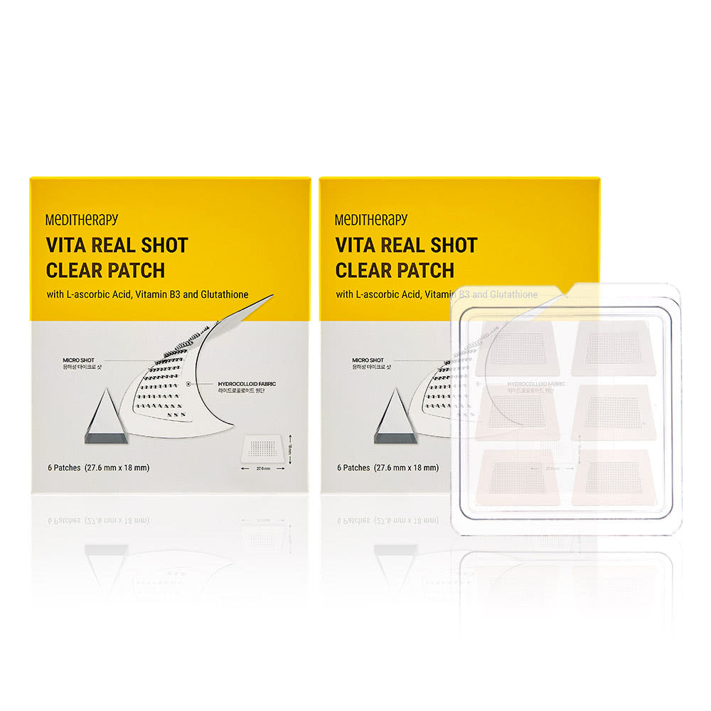 Meditherapy Vita Real Shot Clear Patch 6P