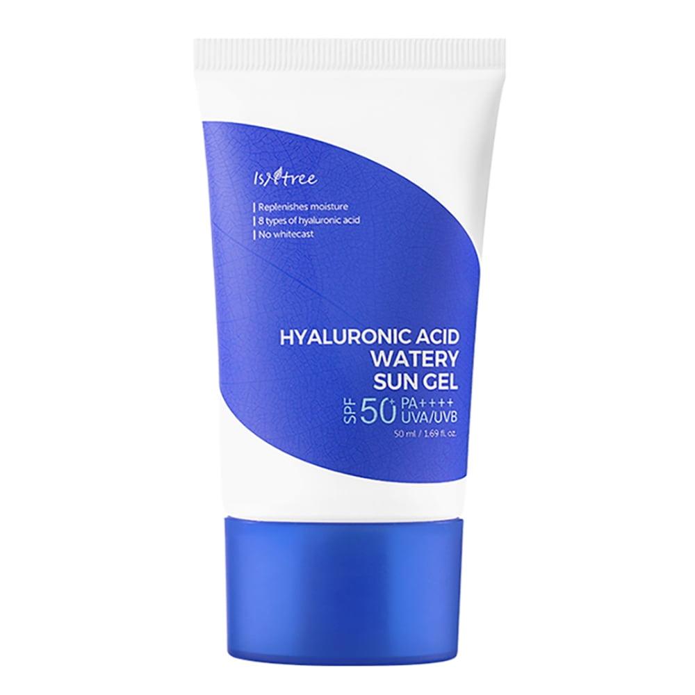 Soonsu Beauty Hyaluronic Acid Watery Sun Gel SPF50 PA++++ texture close-up