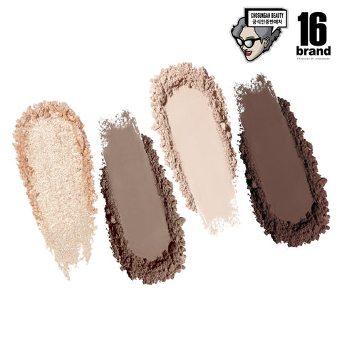 Chosungah Beauty 16Brand Mini Mini Palette (2 Colors)