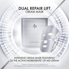 Dual Repair Lift Cream Mask packaging with brand logo on a white background