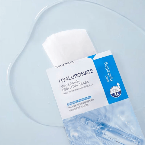 Soonsu Beauty Hyaluronate Watermide Essential Mask texture close-up