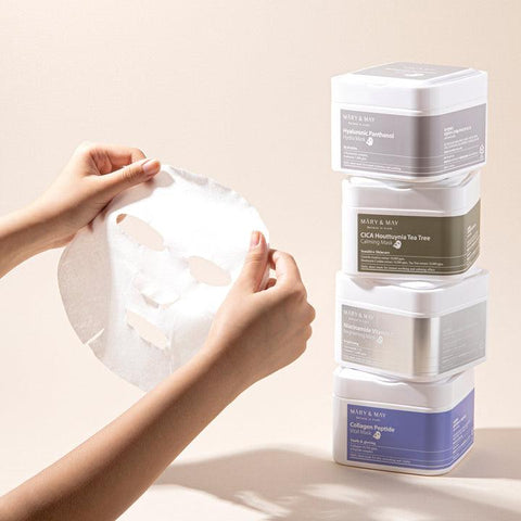 Soonsu Beauty Collagen Peptide Vital Mask application use