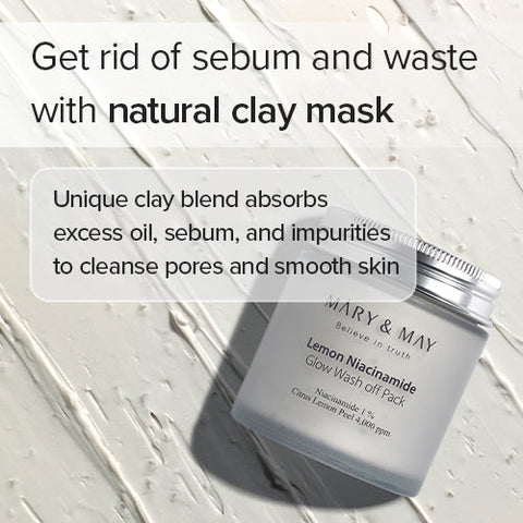 Soonsu Beauty Vegan Lemon Niacinamide Glow Wash off Pack application use