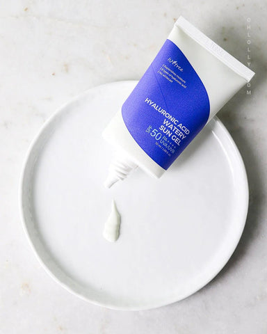 Soonsu Beauty Hyaluronic Acid Natural Sun Cream SPF50+ PA++++ packaging design