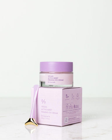 Soonsu Beauty Vegan Active Berry Firming Eye Cream packaging design