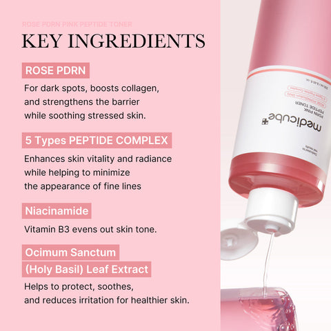 Medicube PDRN Pink Cica Soothing Toner 250ml