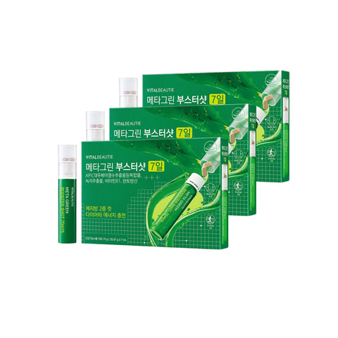 VITALBEAUTIE Meta Green Booster Shot 7 Days x 3