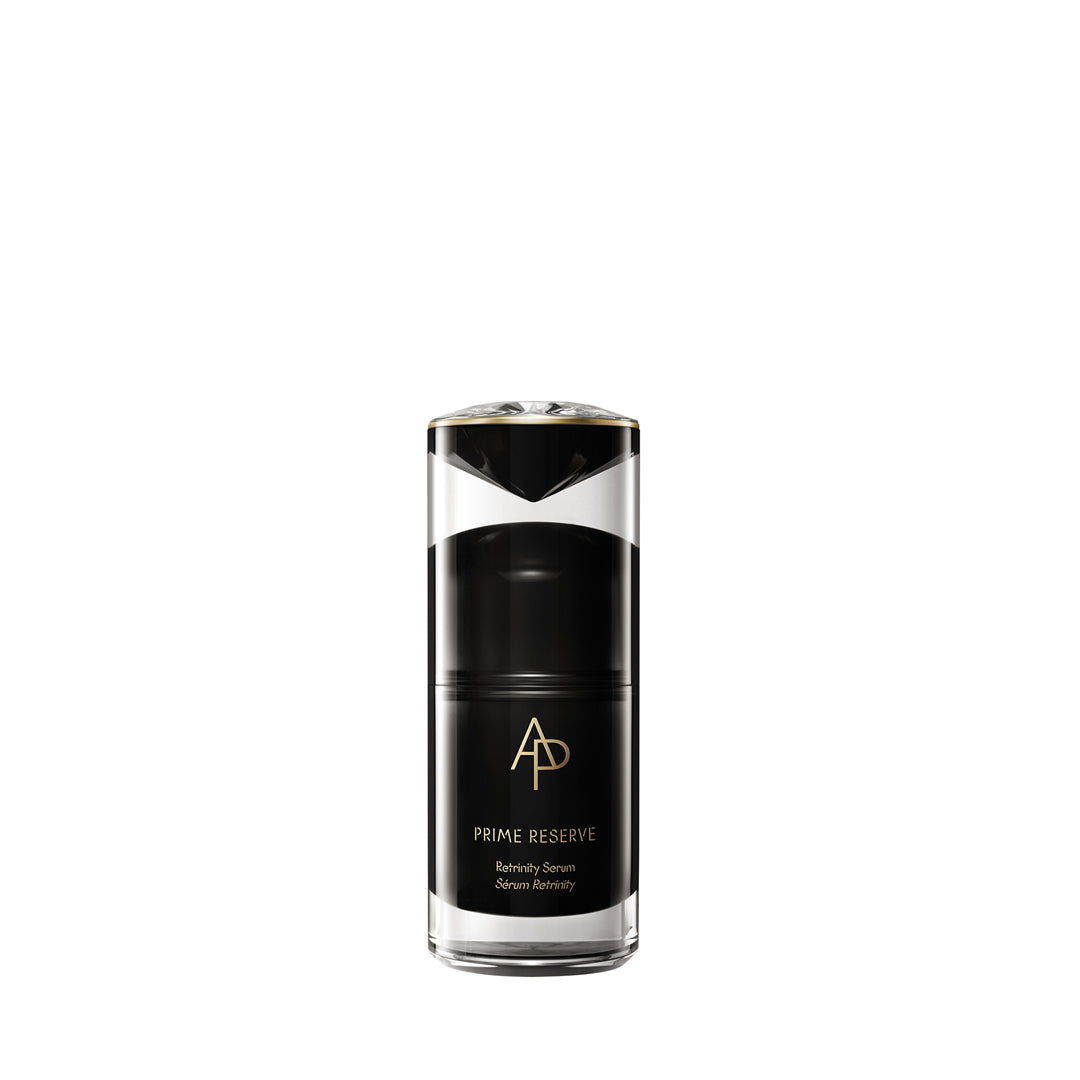 Black and gold bottle labeled 'Prime Reserve' on a white background