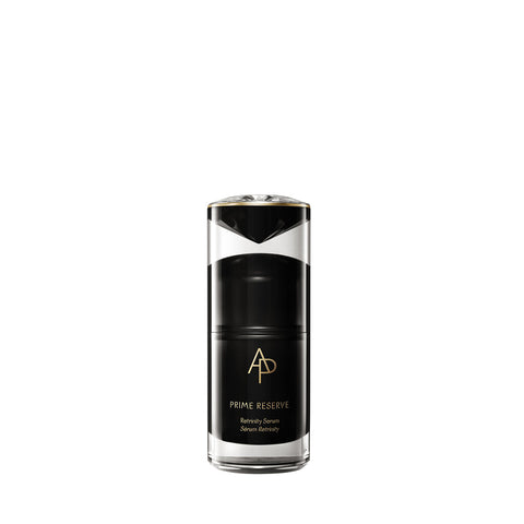 Black and gold bottle labeled 'Prime Reserve' on a white background