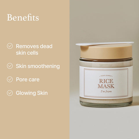 Soonsu Beauty Rice Mask front view