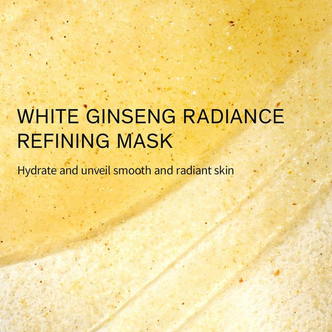 Soonsu Beauty White Ginseng Radiance Refining Mask packaging design