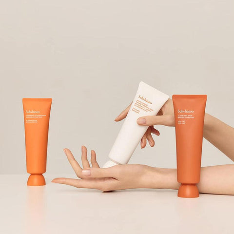 Soonsu Beauty White Ginseng Radiance Refining Mask application use